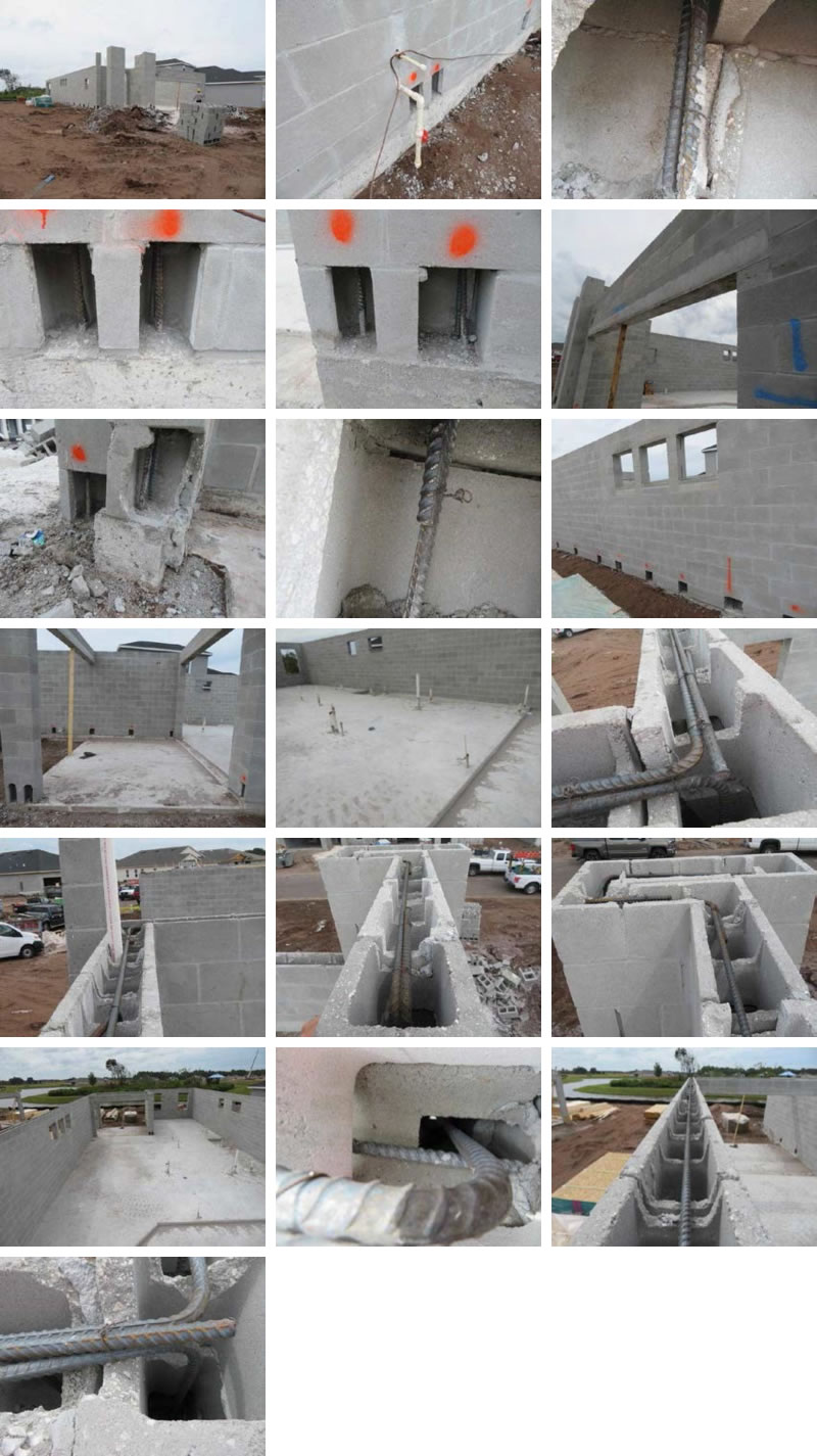 Lintel inspection photos